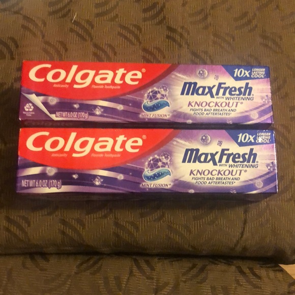 colgate Other Colgate Maxfresh Toothpaste Knockout 6 Oz Lot Of 2